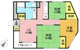 第5笑和コーポの間取り画像