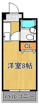 コーエイハイツの間取り画像