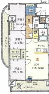 ブライムタワー古川の間取り画像