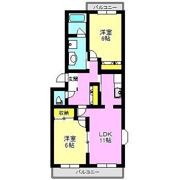 カーサグランデ（北棟）の間取り画像