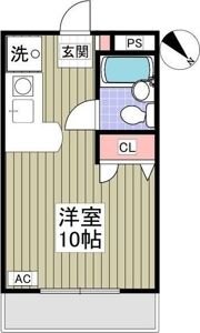 シティハイツの間取り画像