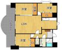 アーティックス千防 401号室の間取り画像