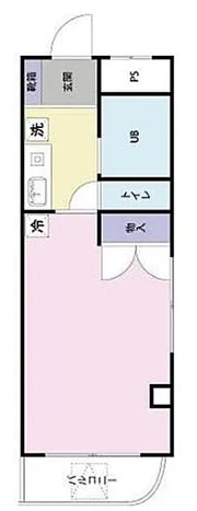 パークサイドハイツの間取り画像