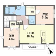 カルムステージ B棟の間取り画像