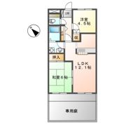ミレニアムダイトクの間取り画像