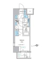 プレディアコート北千住の間取り画像