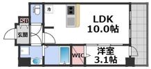 Alivisドーム前の間取り画像