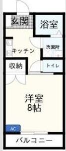 MIKIハイツⅡE棟の間取り画像