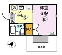 ファミール長田の間取り画像