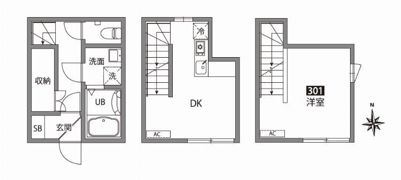 アネックスお花茶屋の間取り画像