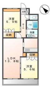 サンライズ SOURIの間取り画像