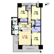 アルファステイツ青江Ⅱの間取り画像