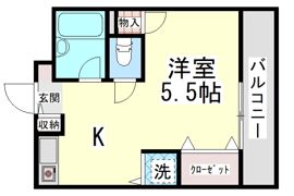 エール箕岡の間取り画像