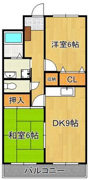 ルネッサンス宮ノ尾Iの間取り画像
