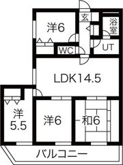 ユニーブル原央の間取り画像