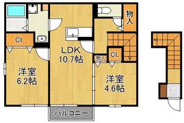 ブリーズメゾン A棟の間取り画像