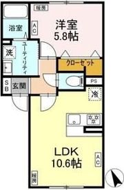 first sky Gの間取り画像