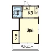 フェリーチェ九品寺の間取り画像
