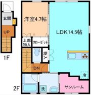 Lin A棟の間取り画像