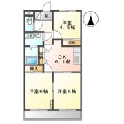 ベルードの間取り画像