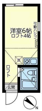 ユナイト横浜キースジャレットの間取り画像