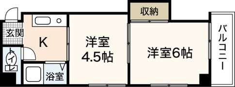 清和榎町の間取り画像