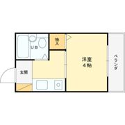クイーン桜木の間取り画像