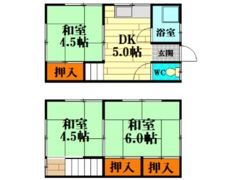 第5木村荘の間取り画像