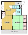 光苑ハイムの間取り画像