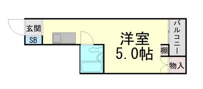 オリーブマンションの間取り画像