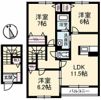 グランマスト木太町Ⅱの間取り画像
