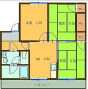 コーポ倉知の間取り画像