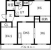 天王ハイツの間取り画像