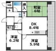 シャリテ今里の間取り画像