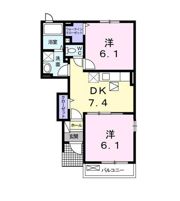 エアリーガーデンⅡの間取り画像