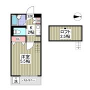 Kフレールの間取り画像