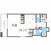 アパートメンツ江坂の間取り画像