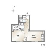 エルファーロ三軒茶屋の間取り画像