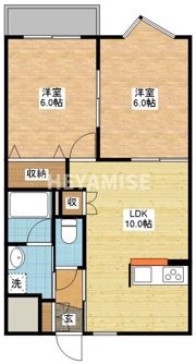 A-FLATの間取り画像