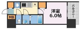 プレサンスドームシティの間取り画像