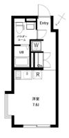 オーキッドレジデンス代々木 WESTの間取り画像
