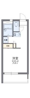 レオパレス中居の間取り画像