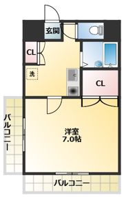 リムジエールピエス足立の間取り画像