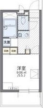 レオパレスKODA1263の間取り画像