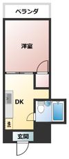 マンション ニッソーの間取り画像