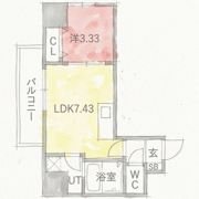 アートレジデンス梅田北Ⅱの間取り画像