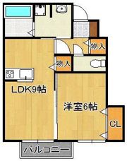 ミルキーヒルズの間取り画像