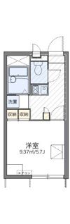 レオパレスサニーサイドLの間取り画像