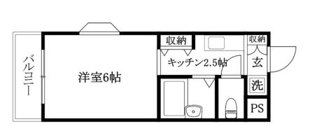 メゾン・ド・メシューの間取り画像