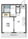 KSレジデンス上新庄の間取り画像
